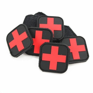 Custom Logo Durable Silk Screen Printed PVC Patch with Custom Color and Size for Outdoor Backpacks and Promotional Use