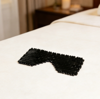 Masque oculaire en jade naturel fait main en gros, masseur facial à fonction musicale, outil de beauté en cristal, pierre de massage anti-stress