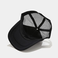 Gorra de Camionero de 5 Paneles con Logotipo Personalizado, 2 Tonos, Ajustable, Deportiva, de Béisbol, con Espuma de Poliéster en la Parte Delantera y Malla en la Parte Trasera, Gorra Deportiva Lisa