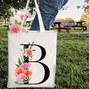 Bolsa de Compras de Lona Lavable con Impresión Personalizada, Bolsa de Mano con Cierre de Cremallera y Color Personalizado, Embalaje en Caja Mediana - Product Image 3