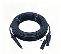 Kabel Patch Fiber Optik Tahan Air FTTH Simplex Dual OptiTap APC Kompatibel G657A2 LSZH IP68 OD:3.0mm/5.0mm Panjang Sesuai Pesanan