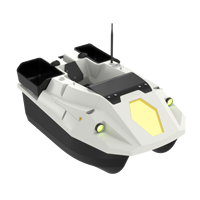 Nouveau Bateau à appâts télécommandé pour la pêche à la carpe D70B D70E 12V, 3 compartiments à appâts, GPS 100 points, mesure de la température et de la profondeur, pour la pêche à la traîne