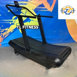 YL-T005 equipo de gimnasio comercial, cinta de correr mecanicacinta de correr curva Hướng dẫn sử dụng de maquina tim mạch - Product Image 2