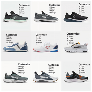 China Logo Custom Fashion Foam Sneakers Platform Action Sports scarpe da corsa da uomo - Product Image 5