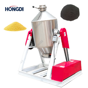 Versatile Industrial 200kg Double Cone <b>Blender</b> with Motor & Gearbox for Chemical & Food Processing - Product Image 2