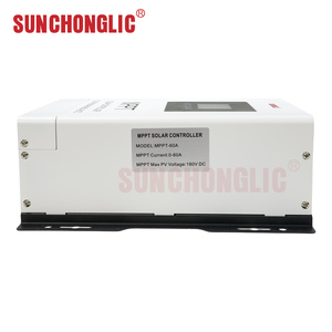 Sunchonglic 12V 24V 48V 60V tự động 60A chì Axit Gel cuộc sống PO 4 Li-ion pin sạc điều khiển MPPT năng lượng mặt trời sạc điều khiển - Product Image 4