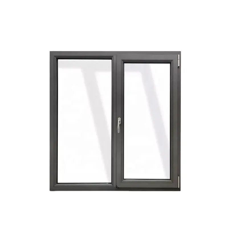 Fenêtre à battants en Aluminium à rupture thermique, inclinaison de la fenêtre, lucarne étanche, prix des fenêtres fixes en Aluminium au Pakistan