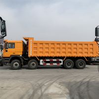 Bon état Camion Shacman Volquete 8x4 segunda mano 60 tonnes Heavy Duty 12 Roues Diesel Camion à benne basculante à vendre