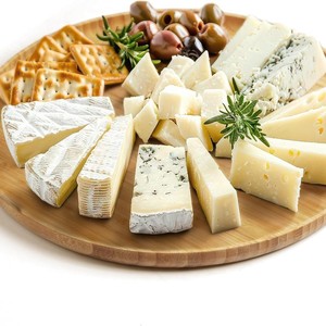 Wooden Round Serving <b>Tray</b> For Restaurant Food Display And <b>Dinner</b> Plates Made Of Eco Friendly Wood - Product Image 3