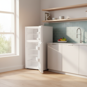 Nuevo Compresor de Refrigerador Eléctrico de Montaje Superior sin Escarcha GRF-280WN/GRF-265W, Enfriamiento Directo de Plástico, Uso Doméstico, Eficiente Energéticamente - Product Image 3