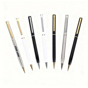 Nuevo Bolígrafo Metálico Empresarial 2025, Delgado y de Calidad, Regalos Promocionales para Oficina, Bolígrafo Publicitario con Logotipo Personalizado - Product Image 1