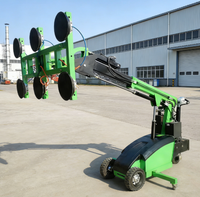 Robot intelligent de manutention de verre avec ventouse télécommandée pour l'installation de murs rideaux