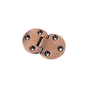 Bisagra Metálica Abatible Yihuaxing 47x30x4.0mm, Níquel Rojo Cepillado, Montaje en Superficie, Bisagra para Muebles, Diseño Tradicional y Duradero - Product Image 4