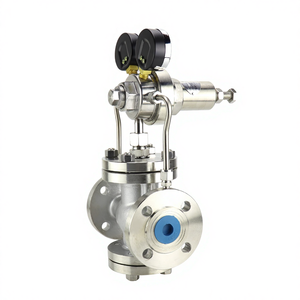 Нержавеющая сталь 304 пилотный Поршневой Тип фланец редукционный клапан фланец YK43X газовый редукционный клапан - Product Image 3