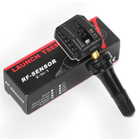 Sensor TPMS Universal LAUNCH X431 TSENSOR-05, 315MHz/433MHz, Doble Frecuencia, Ángulo Ajustable, Válvula de Goma, Monitor de Presión de Neumáticos