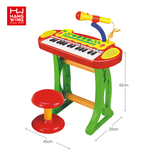 เครื่องดนตรีไฟฟ้าอเนกประสงค์ HW TOYS 31 คีย์ พร้อมไมโครโฟน ชุดเปียโนสำหรับเด็ก เด็กผู้หญิง เครื่องดนตรี ศูนย์ดนตรีเมโลดี้ - Product Image 5