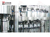 Machine de remplissage automatique d'eau gazeuse, équipement de remplissage de boissons gazeuses en bouteille PET, ligne de production industrielle