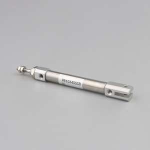 Yingsen Pneumatic Stainless Steel <b>Mini</b> Cylinder Pb10x40scb Plunger Type Standard Size - Product Image 3