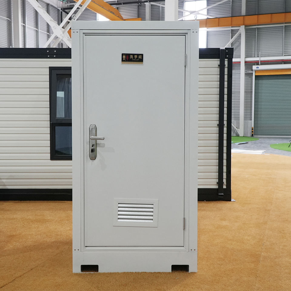 Portable Toilet  Prefab Container Toilet with Sink and Toilet for Outdoor Events Construction Sites Easy Install for Use - Image 4