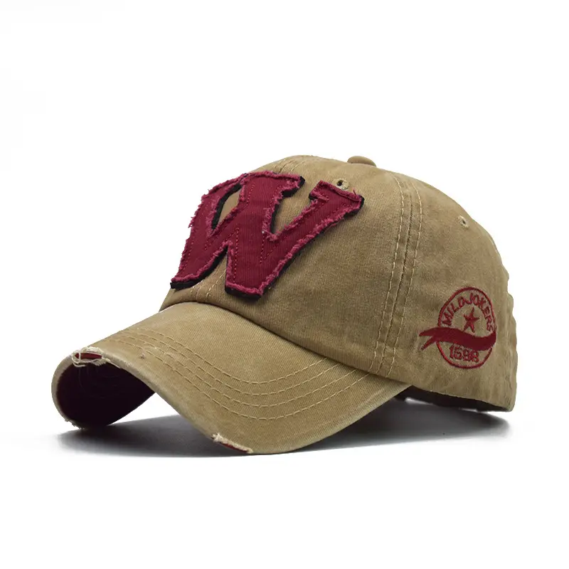 Großhandel Hochwertige Hut Patches Benutzer definierte Stickerei Sport Baseball Caps 100% Baumwolle Kopf bedeckung für Männer und Frauen Unisex Erwachsene