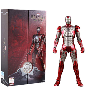 Nuovo 2026 ZT Zd Toys Iron Man Originale Autentico Edizione 10° Anniversario Marvel - Iron Man Mk5 Non Luminoso <span class=keywords><strong>Action</strong></span> <span class=keywords><strong>Figure</strong></span> 1/10 - Product Image 1