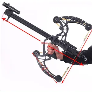 High Precision Mechanical Pulley Bow New Type Continuous Composite Steel Ball Bow Dual Purpose Adult Outdoor Sports Slingshot