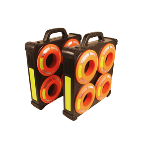 Chỉ Huy xách tay LED giao thông Cone với màu xanh và hổ phách đèn hiệu flaring an <span class=keywords><strong>to</strong></span>àn cảnh báo đèn cho đường sử dụng - Product Image 4