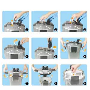 <span class=keywords><strong>BOYU</strong></span> ตัวกรองภายนอกสำหรับตู้ปลาขนาดเล็ก,ตัวกรอง5W UVC 150L /H EFU-05/Mini EFU-10สำหรับตู้ปลา EFU-15 EFU-20 EFU-25 EFU-35 EFU-45 - Product Image 5