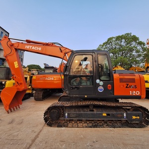 รถขุดมือสอง Hitachi ZX120 รถขุด 12 ตัน ZAXIS ZX 120 เครื่องจักรก่อสร้างไฮดรอลิกแบบตีนตะขาบ รถขุด Hitachi ZX120 สำหรับขาย - Product Image 3