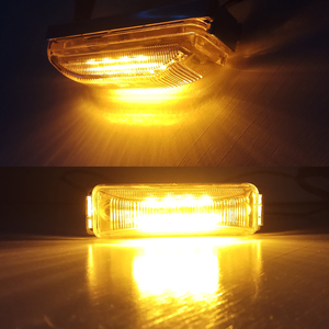 Lumière de véhicule 4 "ambre <span class=keywords><strong>caravane</strong></span>/RV/camion/remorque/voiture/tracteur LED marqueur latéral et feux de dégagement - Product Image 4