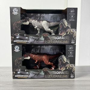 Juguete de <span class=keywords><strong>Dinosaurio</strong></span> Realista HTL con Sonidos Rugientes y Articulaciones Móviles, Set de Descubrimiento de Dinosaurios con Camión y Figura para Niños - Product Image 1