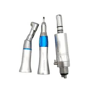 Handpiece bantalan gigi kecepatan rendah, Handpiece gigi kecepatan rendah Set semprotan Air eksternal Motor udara/Handpiece lurus/sudut kontra