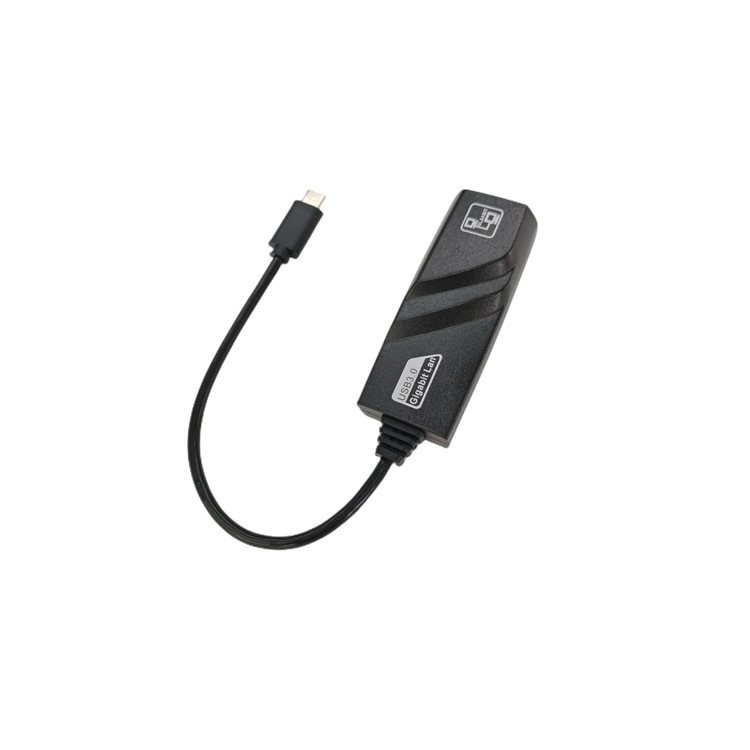 อีเธอร์เน็ต USB-C สีดำ