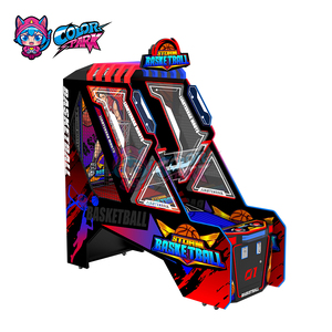 Đầy Màu Sắc Công Viên Mới Chất Lượng Cao Giải Trí Đấm Arcade Phòng Đồng Tiền Hoạt Động Trò Chơi Slam Dunk Bóng Rổ Máy - Product Image 6