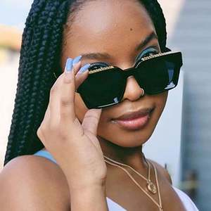 Nuevas Gafas de Sol con Logotipo Personalizado, Elegantes y Modernas, con Espejo, Degradado, Protección UV400, Cuadradas y Grandes, para Hombre y Mujer - Product Image 2