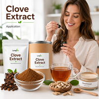 LongBio Extrait Naturel de Clou de Girofle en Poudre Syzygium Aromaticum 10:1 20:1 Ingrédient Herbal à base d'Eugénol Complément Alimentaire Fourniture en Vrac OEM