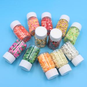 Figurine 3D en Argile Polymère 20ml Nouveau Design Motif de Petits Fruits Tranches Sprinkles pour Slime Craft Diy Accessoires Bouteille Emballée - Product Image 2