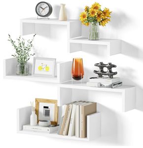 Estantes <span class=keywords><strong>de</strong></span> Pared <span class=keywords><strong>de</strong></span> Madera Multifuncionales a Precio <span class=keywords><strong>de</strong></span> Mayoreo, Juego <span class=keywords><strong>de</strong></span> Estantes Flotantes <span class=keywords><strong>de</strong></span> Madera para Decoración del Hogar - Product Image 1