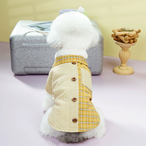 Manteau pour chien rembourré imperméable décoratif léger <span class=keywords><strong>de</strong></span> luxe Taille XL Coton Toutes saisons Cosplay Vêtements <span class=keywords><strong>de</strong></span> sport pour chien - Product Image 1