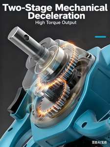 Trapano a Batteria Senza Spazzole per Fori nel Terreno, Potente Scavatore per Piantumazione Alberi, Macchina per Foratura, Trapano per Ghiaccio Invernale - Product Image 3
