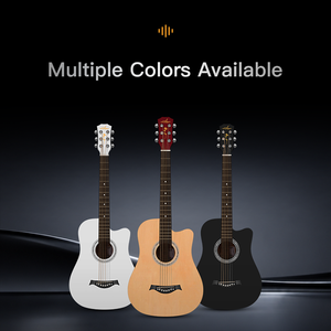 Guitarra Acústica de 38 Pulgadas con Acabado Mate y Paquete de Regalo de Accesorios, Directo de Fábrica, para Principiantes y Práctica Musical - Product Image 2