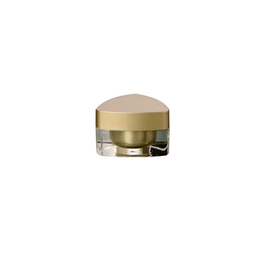Thiết Kế Mới Mỹ Phẩm Khuôn Mặt Kem Container 30 Gam 50 Gam Tam Giác Shaped Vàng Acrylic <span class=keywords><strong>Jar</strong></span> Với Nắp - Product Image 2