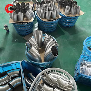 공장 가격 SS304 식품 등급 스테인레스 스틸 90 도 용접 팔꿈치 짧은 반경 DN20 일정 10S 위생 피팅 팔꿈치 - Product Image 2