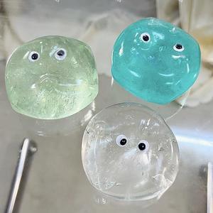 CHENXI Populaire Jouet anti-stress souple en TPR, 5,5 cm, transparent, en forme de cube de glace, bonbon gommeux à la maltose, pour les 8-13 ans - Product Image 5