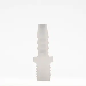 M10 thread PP material pipe fittings nipple connector