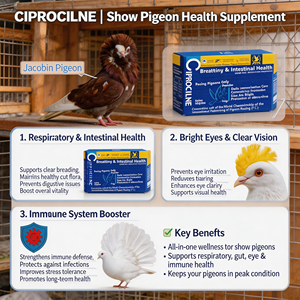 Poudre de santé respiratoire et <span class=keywords><strong>intestinale</strong></span> pour pigeons la plus vendue, protection contre l'adenovirus pour des yeux brillants, 5g/sachet - Product Image 4