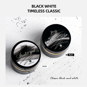 JTING Precio de Fábrica Gel Elástico para Uñas Efecto Araña Colección de 6 Colores OEM Personalizado Etiqueta Privada Servicio de Muestra Gratuita - Product Image 5