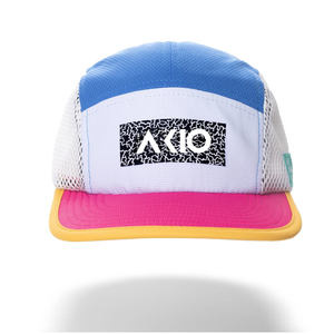 Кепка для кемпинга на заказ, тканевая шапочка для бега, <span class=keywords><strong>5</strong></span> панелей, шапочка для бега с логотипом трафаретной печати, легкая шапочка для бега - Product Image 3