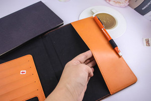 Thiết kế cổ điển giá rẻ số lượng lớn máy tính xách tay kế hoạch in ấn mục tiêu kế hoạch tự chăm sóc Tạp Chí máy tính xách tay barato da Tạp Chí với bút - Product Image 4