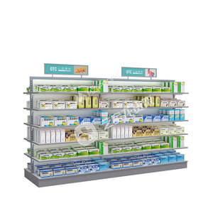 Présentoir de magasin de médecine XJMS-AW1-MC-01 étagères de magasin de détail <span class=keywords><strong>grande</strong></span> <span class=keywords><strong>armoire</strong></span> de Promotion pour meubles de magasin de <span class=keywords><strong>pharmacie</strong></span> - Product Image 6